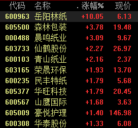 岳阳林纸股票
