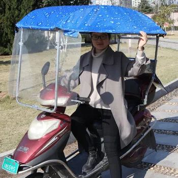 最新款电动车雨棚，科技与舒适的完美结合