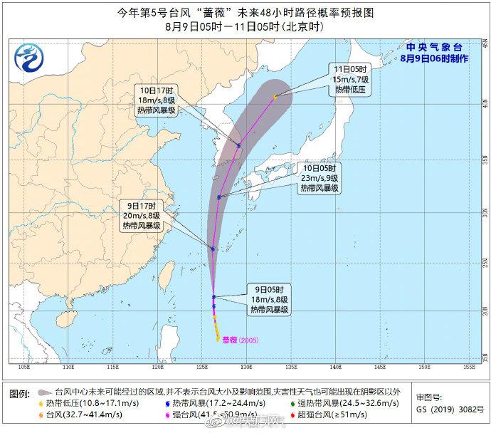 最新台风路径分析与预测