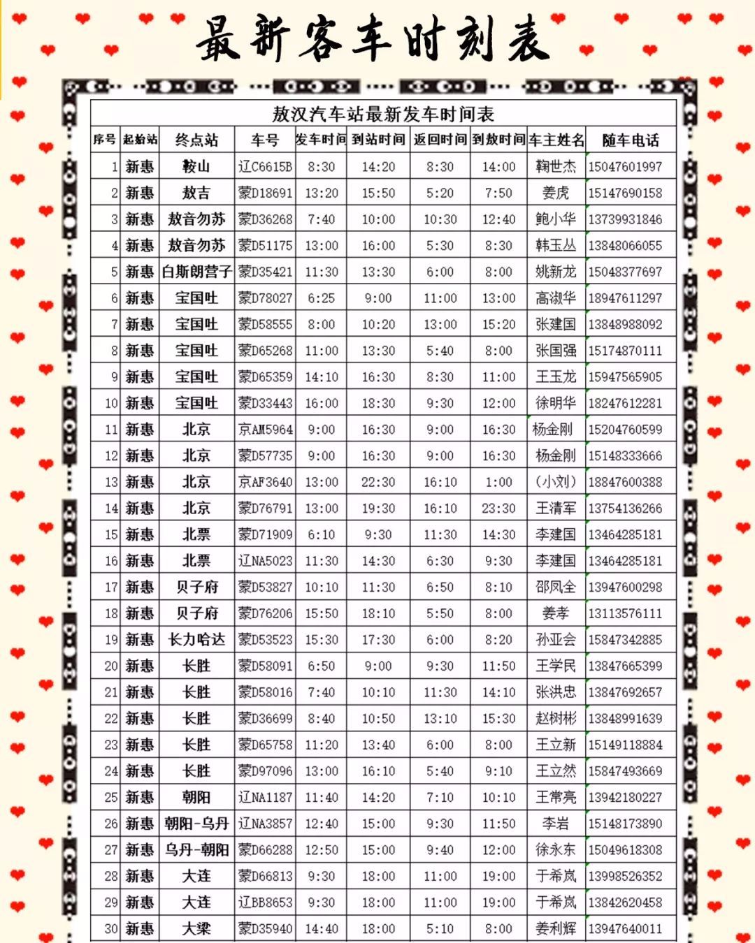 汽车时刻表查询，便捷与困扰的权衡之道