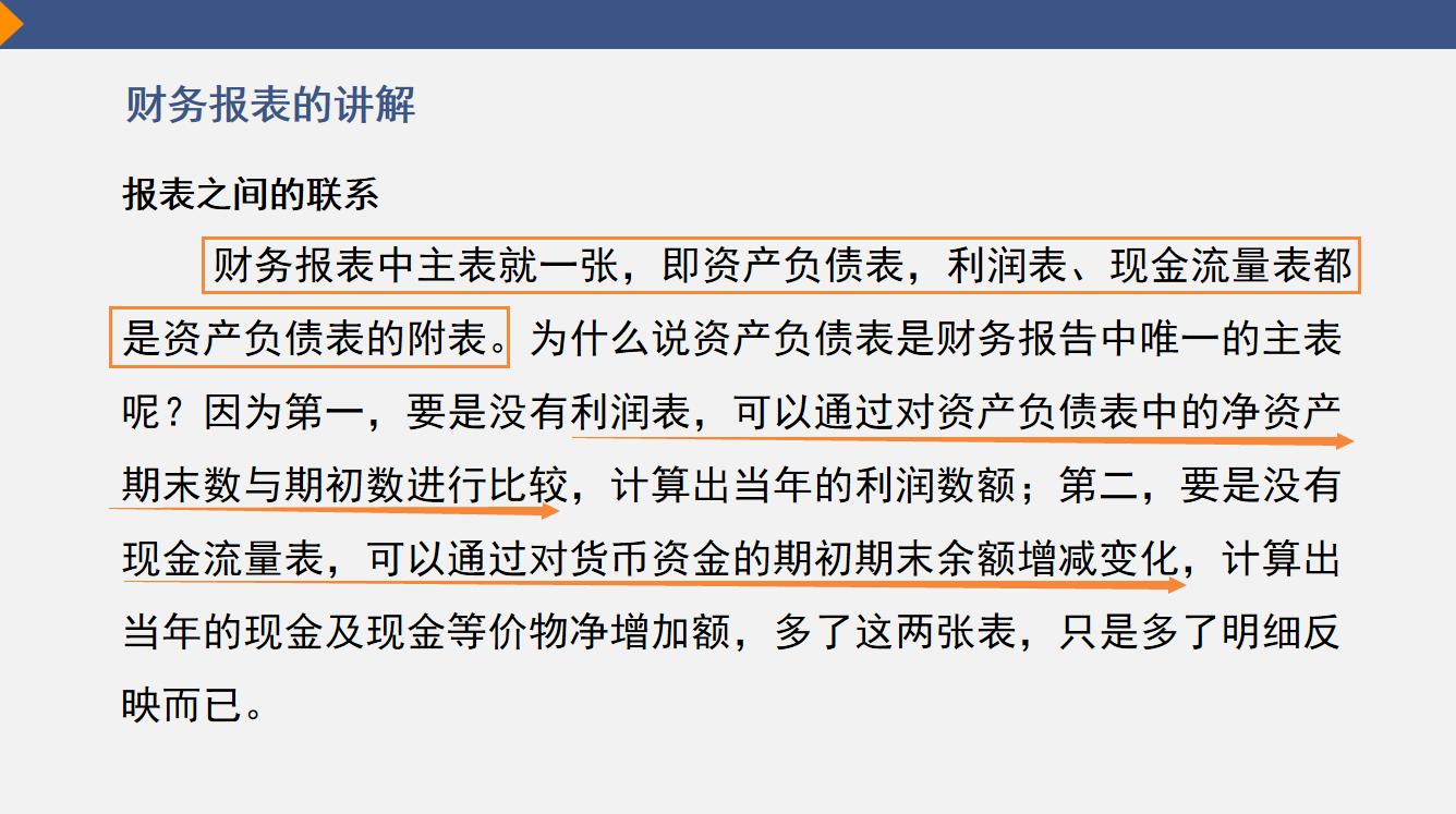 利润表详解