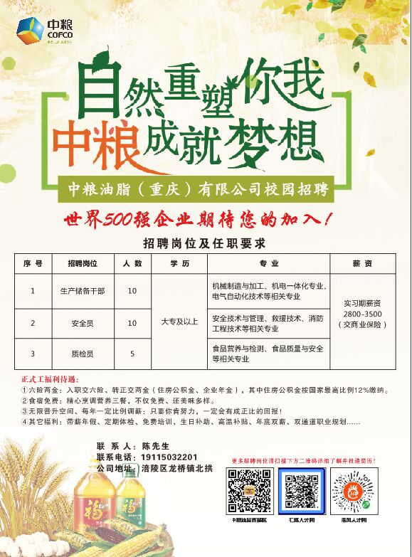 中粮招聘网