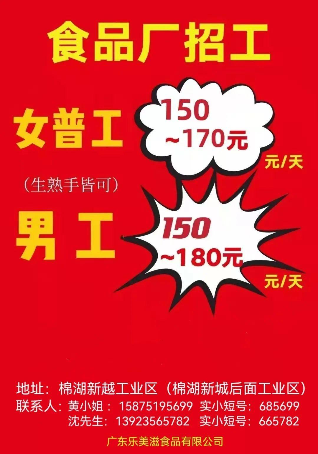店口最新招工